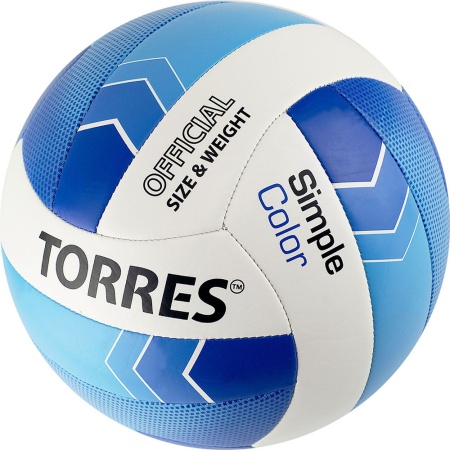 Купить Мяч волейбольный Torres Simple Color любительский р.5 в Твери 